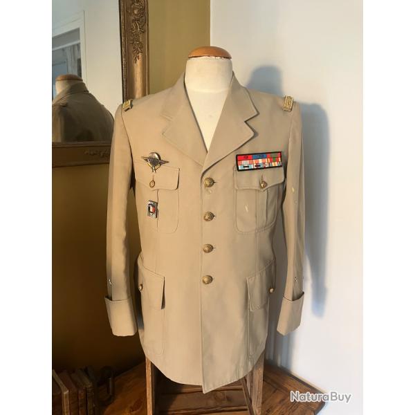 Tenue d �t� du g�n�ral de brigade  Cottreel, parachutiste - militaria - ww2