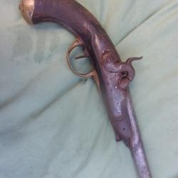 pistloet &agrave; percussion 36,5  cm