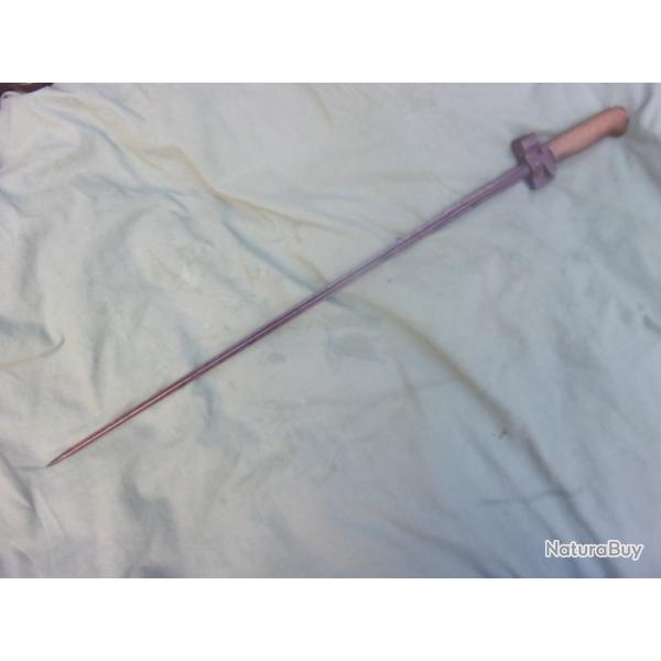 baionnette Rosalie pour fusil Lebel long 64 cm