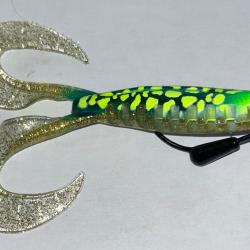 Lot 2 leurres Delalande Neo Frog 12cm 7g Sexy Pike