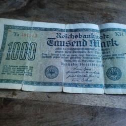 billet 1000 mark Ta 401812