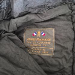 Sac de couchage arm&eacute;e  fran&ccedil;aise