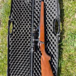 MAUSER K98  7X64 + lunette de battue TASCO