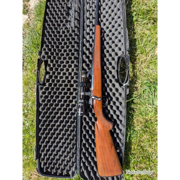 MAUSER K98  7X64 + lunette de battue TASCO