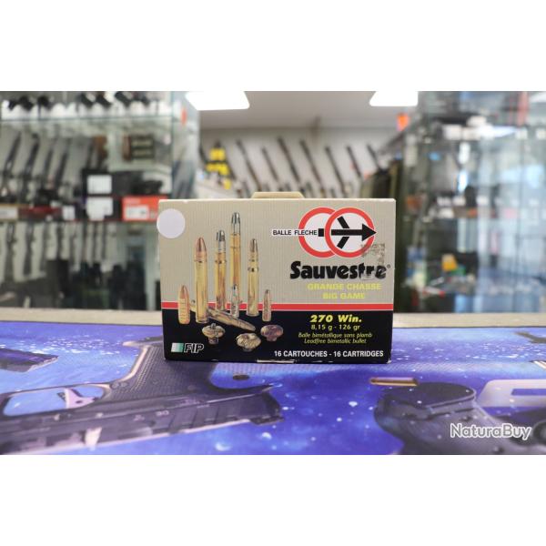 Balles Sauvestre FIP 8.45g/126gr .270W