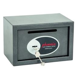 Vente flash - Coffre Fort De S&eacute;curit&eacute; avec fente pour armes de poings & objets Phoenix Vela Ss0801D