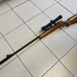 Vends carabine MANU-ARM cal.22LR 1 coup toute &eacute;quip&eacute;e