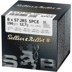 SELLIER & BELLOT CARTOUCHES SB 8X57JRS SPCE VRAC X50