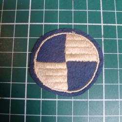 Insigne US WWI - IV&egrave;me Corps d'Arm&eacute;e (4th Corps) - Variante Brod&eacute;e