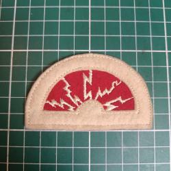 Insigne US WWI - 78&egrave;me Division d'Infanterie - "Lightning" - Variante en Arche