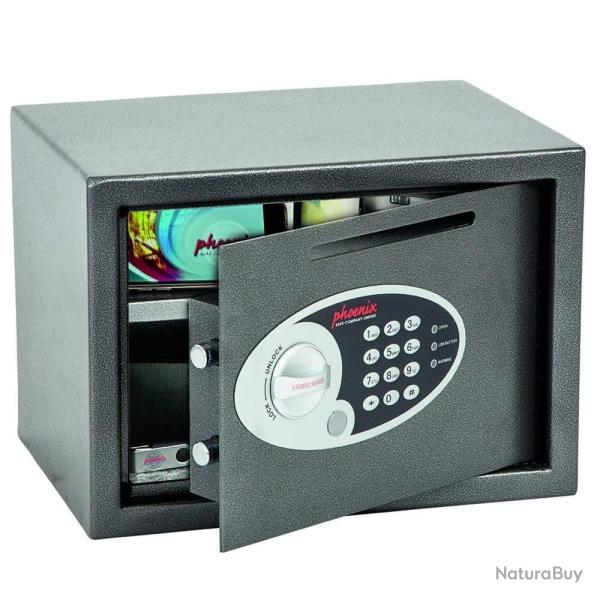 Vente flash - Coffre Fort De S�curit� avec fente pour armes de poings & objets Phoenix Vela Ss0802ed
