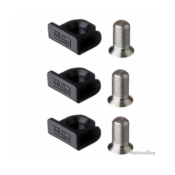 D Lok Delkim Quick Release System (Pieds seuls x3)