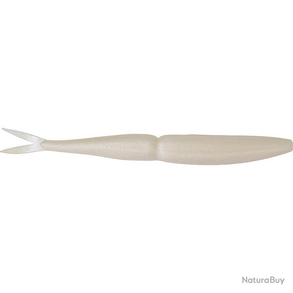 Leurre souple SAWAMURA One up V tail 8 027 Silky white