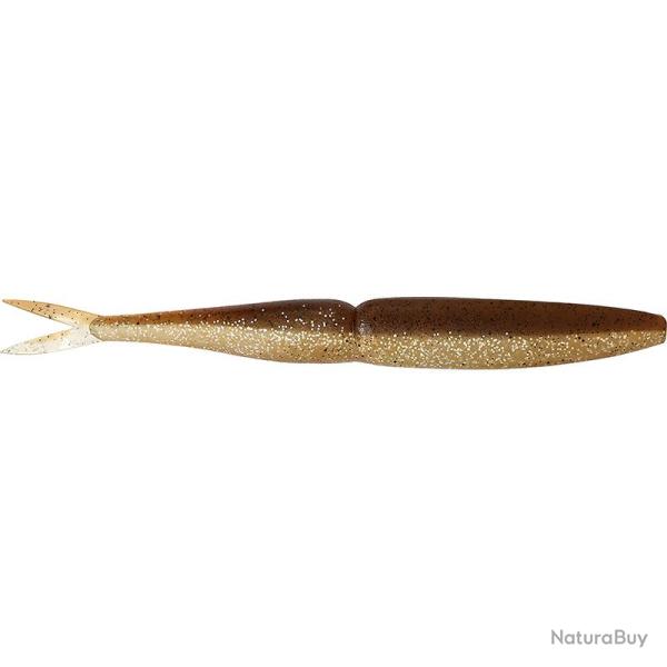 Leurre souple SAWAMURA One up V tail 8 089 Tinsel brown