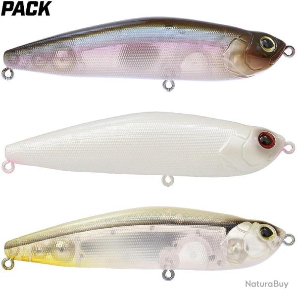 Pack de 3 leurres XORUS Z Claw evo