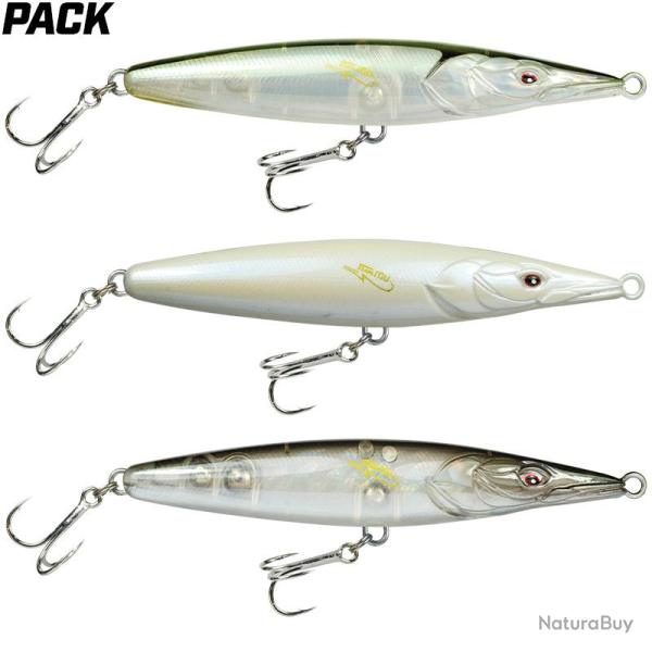 Pack de 3 leurres XORUS Asturie 130