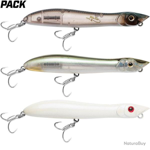 Pack de 3 leurres XORUS Patchinko 125