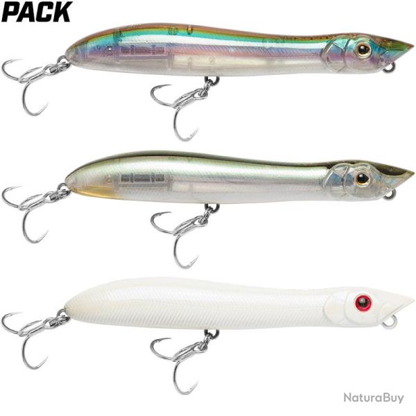 Pack de 3 leurres XORUS Patchinko 140