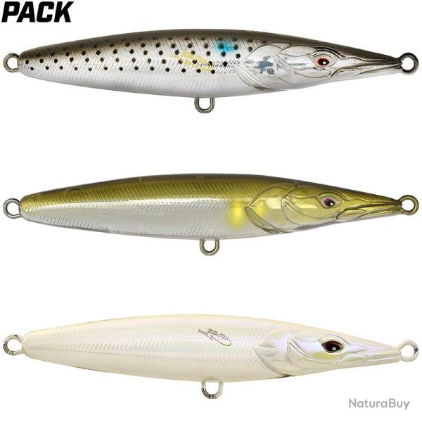 Pack de 3 leurres XORUS Asturie 110 sp�cial coup du soir