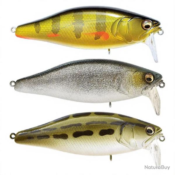 Pack de 3 leurres MEGABASS I Jack sp�cial eaux alcalines