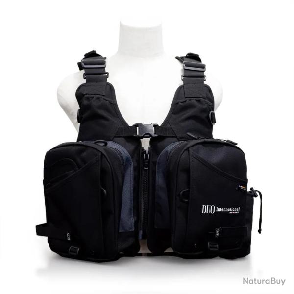 Gilet DUO Pro spec floating game vest Black