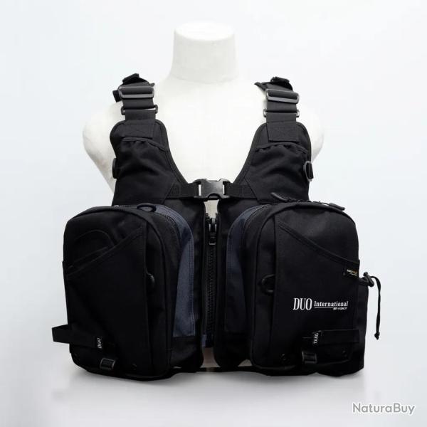 Gilet DUO Pro spec floating game vest Black