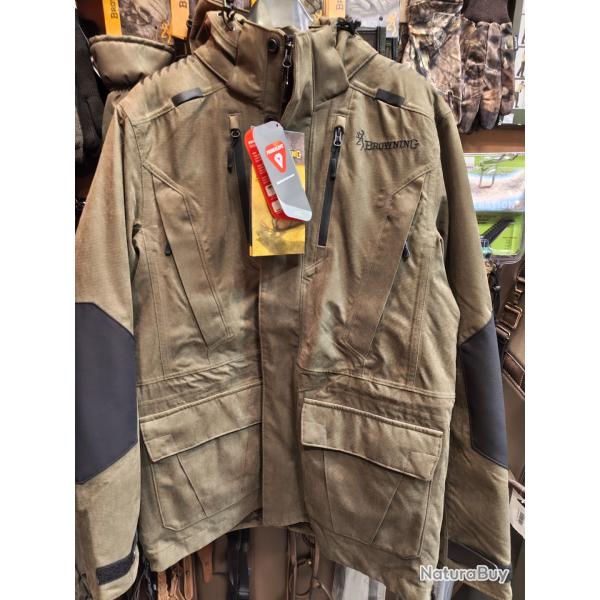 Parka Browning XPO Pro RF verte neuve