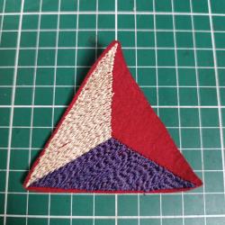 Insigne US WWI RARE - 3rd Division "Rock of the Marne" - 1&egrave;re VARIANTE