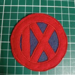 Insigne US WWI - IX Corps (9&egrave;me Corps d'Arm&eacute;e)