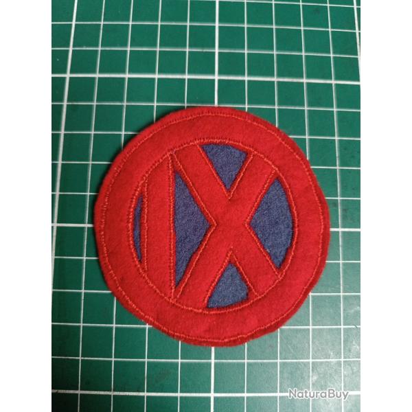 Insigne US WWI - IX Corps (9�me Corps d'Arm�e)