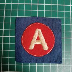 Insigne US WWI - Third Army (3&egrave;me Arm&eacute;e) - Variante Air Service ? - Rare