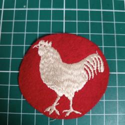 Insigne US WWI - Ambulance Service (S.S.U.) - Coq Gaulois - Rare