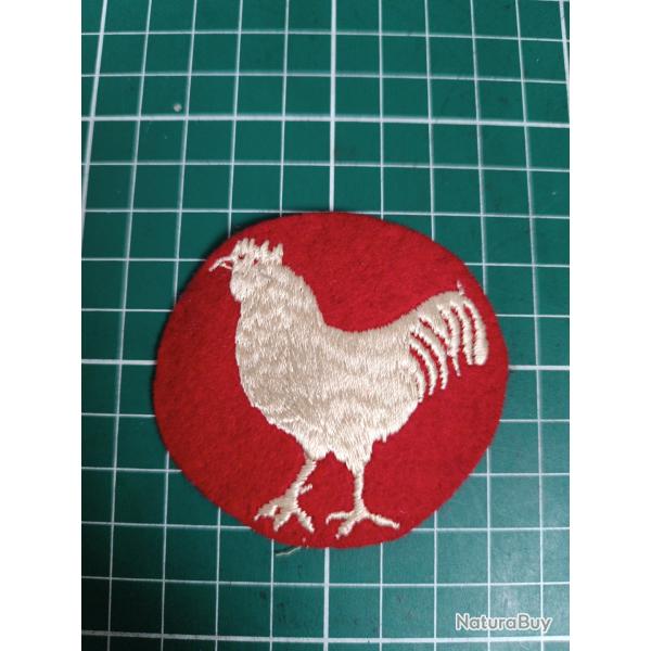 Insigne US WWI - Ambulance Service (S.S.U.) - Coq Gaulois - Rare