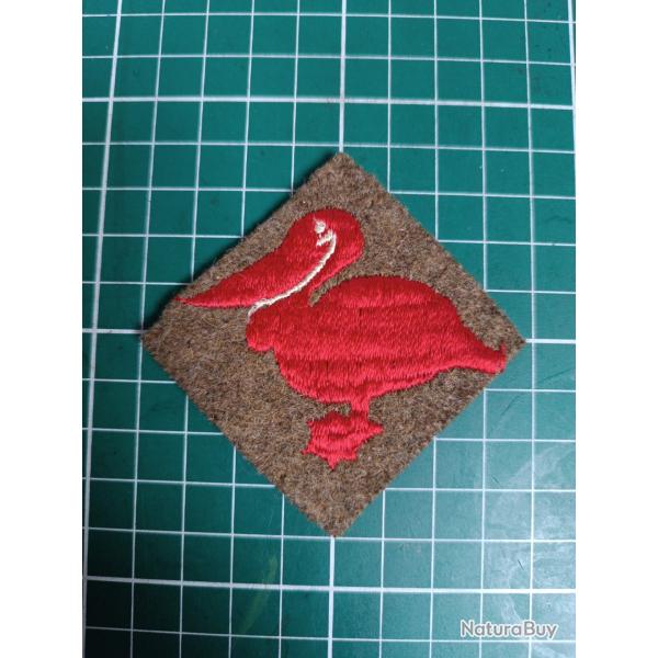 Insigne US WWI - Railroad Artillery (Artillerie sur VF) - Le P�lican - Rare