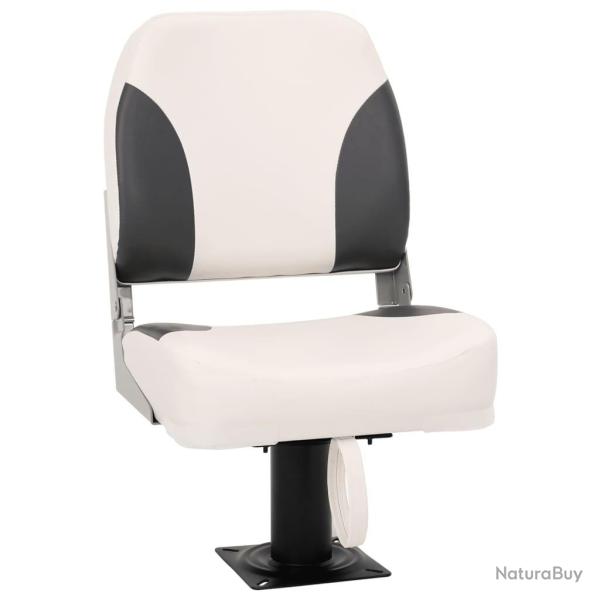 Si�ge de bateau pliable 1 ensemble avec dossier bas et sangle de fixation