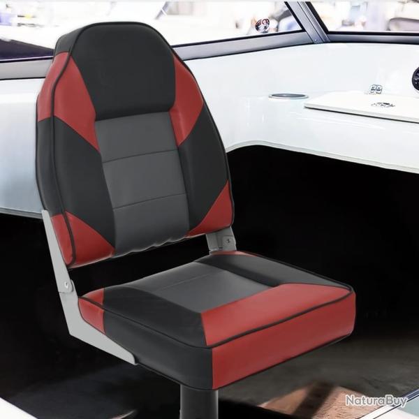 Ensemble de si�ges de bateau pliables lot de 2 dossier haut