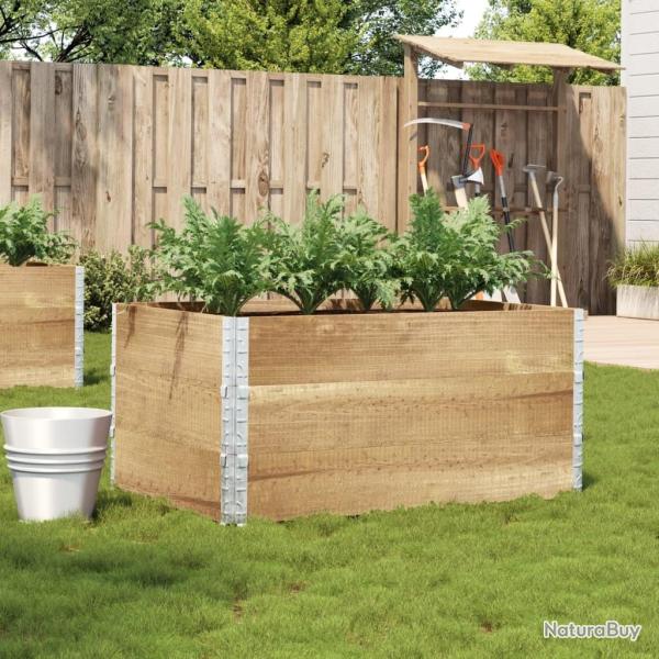 Jardini�re 120x80 cm bois massif de pin