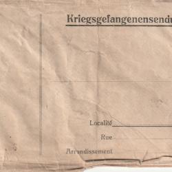 Militaria - Enveloppe de correspondance destin&eacute;e aux prisonniers de guerre