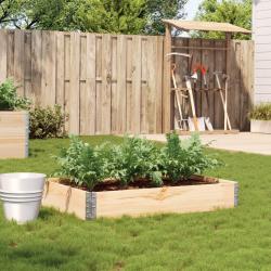 Jardini&egrave;re 120x80 cm bois massif de pin