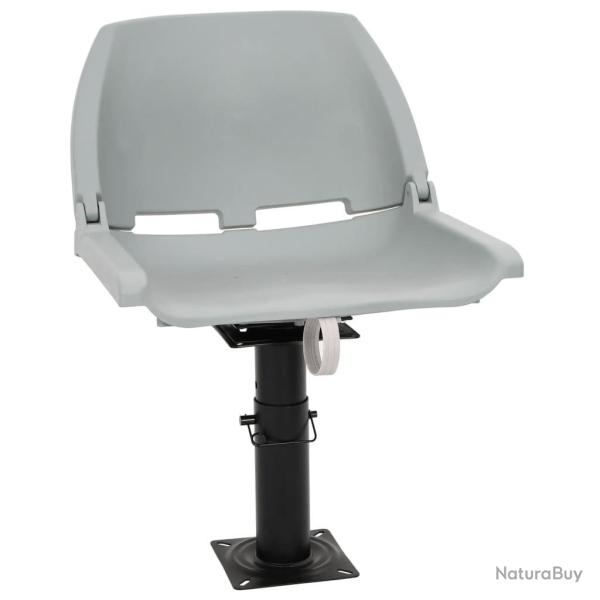 Si�ge de bateau avec pi�destal hauteur r�glable pivotant � 360�