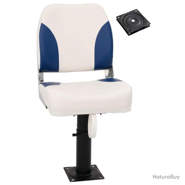 Si�ge de bateau avec pi�destal hauteur r�glable pivotant � 360�