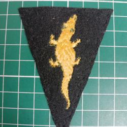 Insigne US WWI - Camouflage Corps (40th Engineers) - Le Cam&eacute;l&eacute;on - RARE