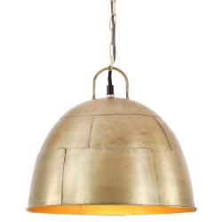Lampe suspendue industrielle vintage 25 W Laiton Rond 31 cm E27