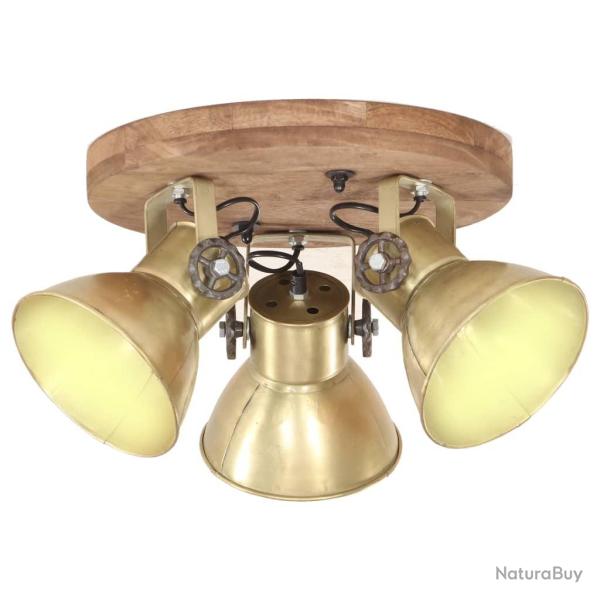 Plafonnier industriel 25 W Laiton 42x27 cm E27