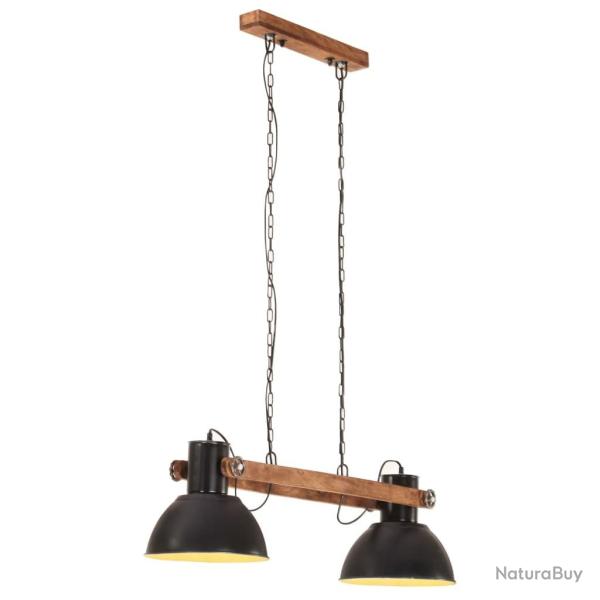 Lampe suspendue industrielle 25 W Noir 109 cm E27