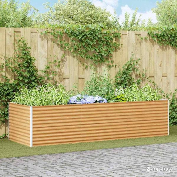 Jardini�re sur�lev�e 290 x 100 x 68 cm Acier galvanis�