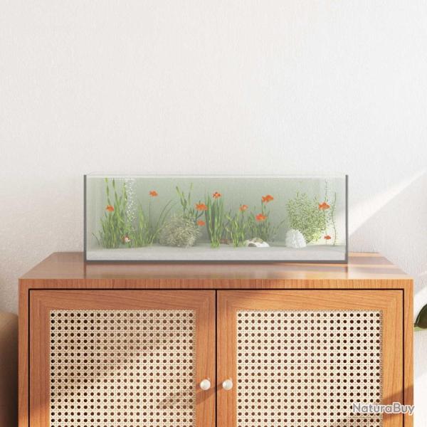 Aquarium avec stockage Transparent 60 x 20 x 20 cm Verre