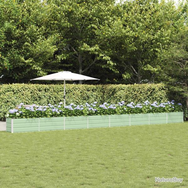 Jardini�re Vert pastel 770 x 50 x 45 cm Acier galvanis�