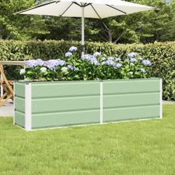 Jardini&egrave;re Vert 160 x 40 x 45 cm Acier