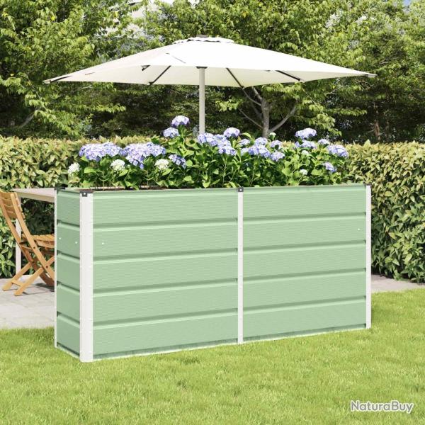 Jardini�re Vert 160 x 40 x 75 cm Acier